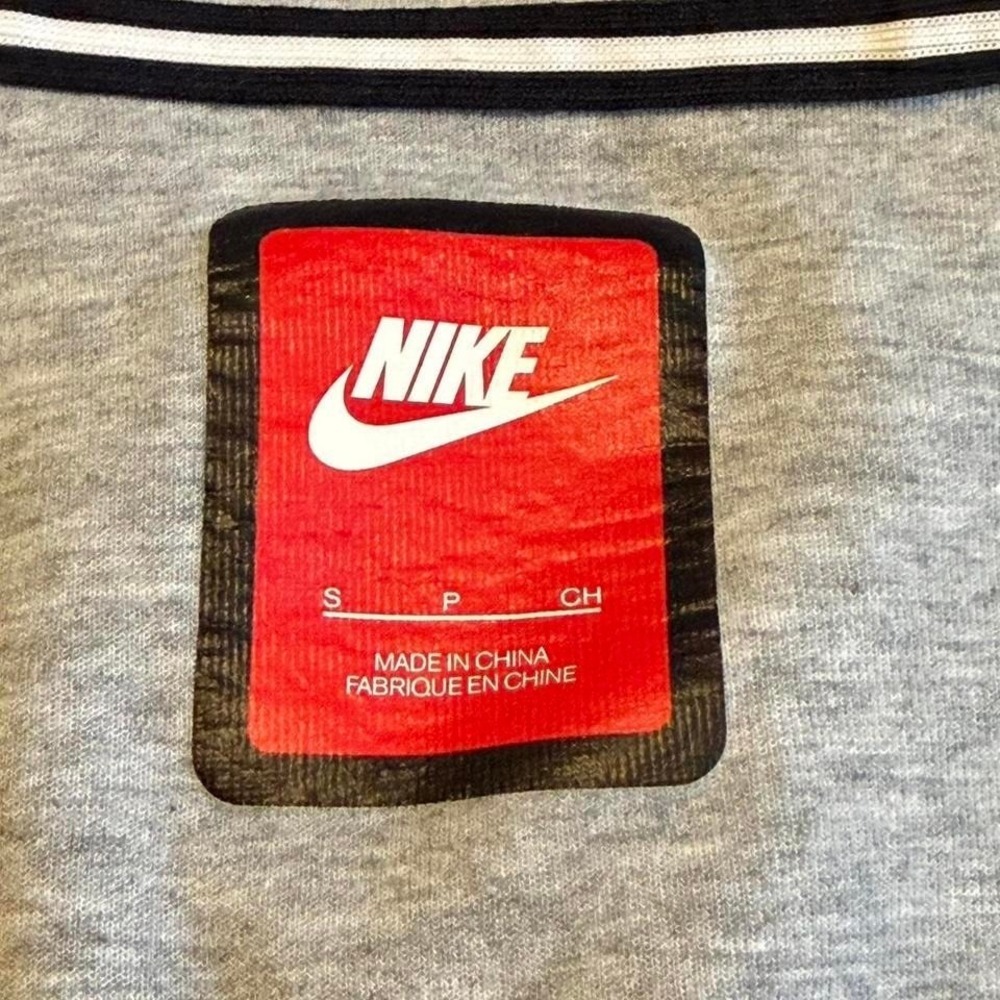 Nike Tech Fleece Asymmetrical Hoodie Gray XS Women Zip Athletic Jacket - Picture 3 of 8
